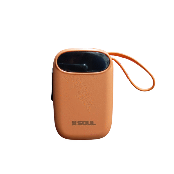 CARGADOR PORTÁTIL SOUL POWER BANK PRO100 22.5W- 10000MAH NARANJA