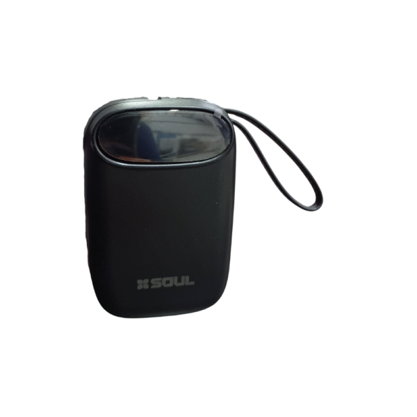 CARGADOR PORTÁTIL SOUL POWER BANK PRO100 22.5W- 10000MAH NEGRO