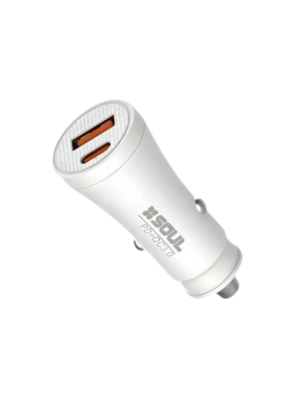 CARGADOR AUTO V8 12/24V 38W SOUL
