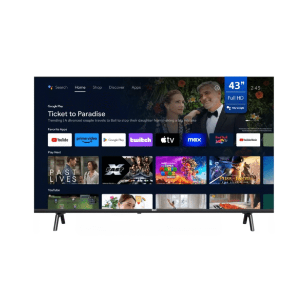 SMART TV 43" BGH FULL HD ANDROID