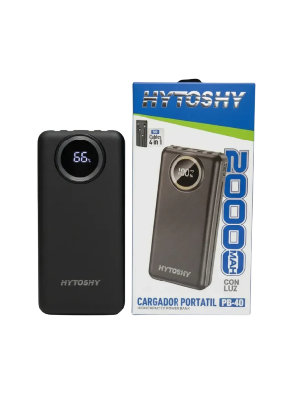 Fotos PNG - 2026-05-27T163815.638 CARGADOR PORTÁTIL HYTOSHY POWER BANK CON LUZ 20000MAH PB-40