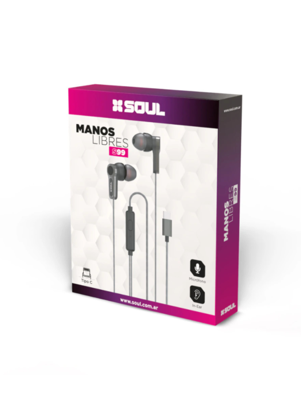 AURICULARES SOUL M.LIBRES S99 TYPE-C