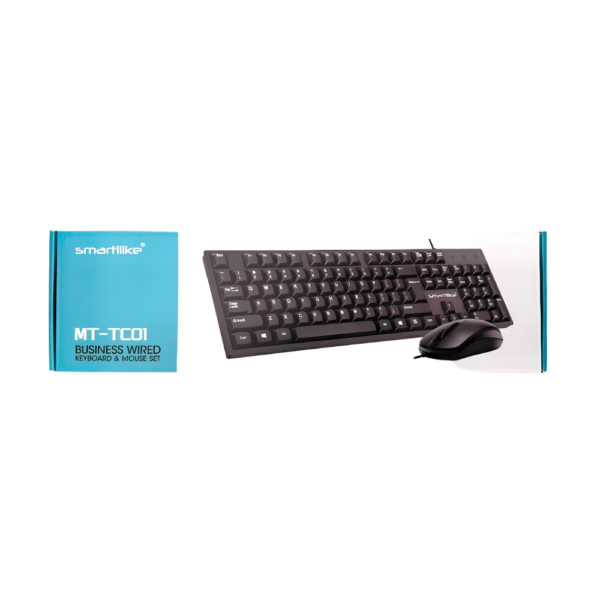 TECLADO + MOUSE CON CABLE SMARTILIKE MT-TC01