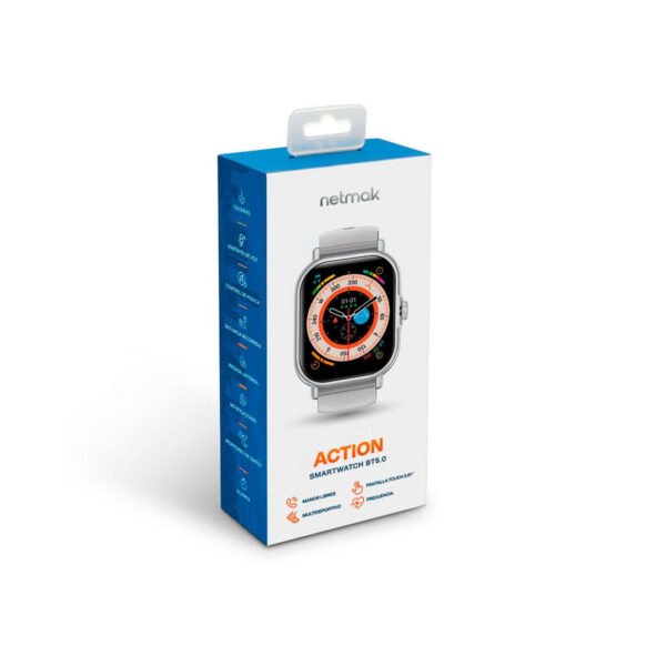 SMARTWATCH NETMAK ACTION GRIS