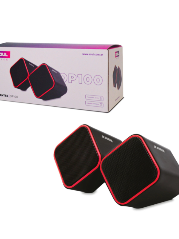 PARLANTE USB SOUL OFFICE OP100