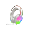 AURICULAR GAMER RGB NETMAK NM-N25 BLANCO