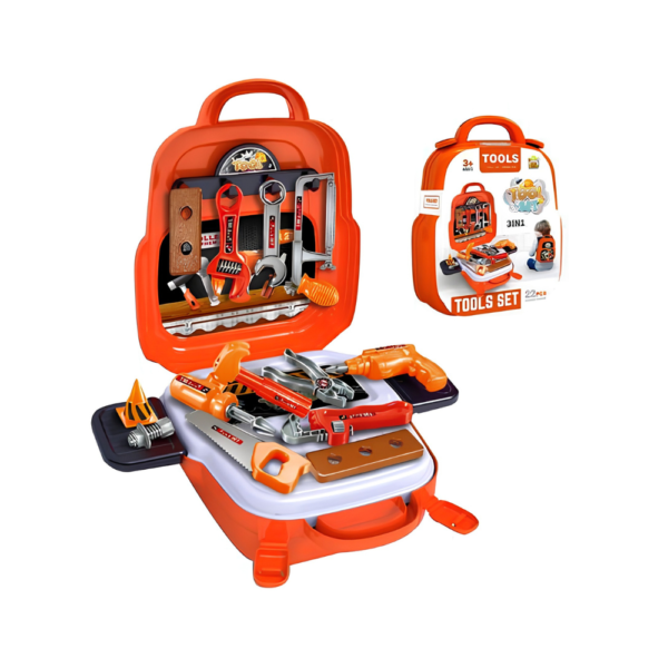 SET DE HERRAMIENTAS 22PZS EN VALIJA/MOCHILA