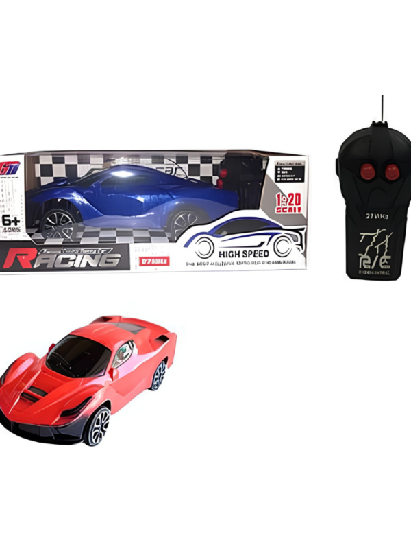 AUTO A RADIO CONTROL MUSTANG 1:24 EN CAJA CON VISOR