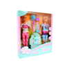 MUÑECA TINY CON HERMANA Y ACCESORIOS 10PZS