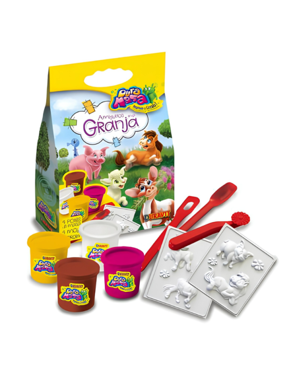 MASAS PACK GRANJA X4 POTES DURAVIT