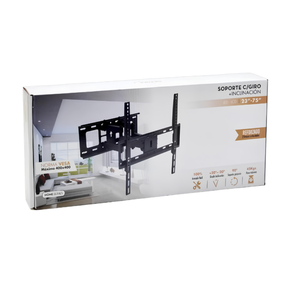 SOPORTE PARA TV´´NETMAK´´ 23"-75" REFORZADO MOVIL NM-ST13