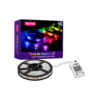TIRA LED RGB 10MTS C/CONTROL EN CAJA SEISA