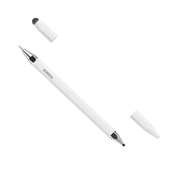 LÁPIZ ÓPTICO SOUL P03 SILIC+CAPACIT+LAPICERA BLANCO