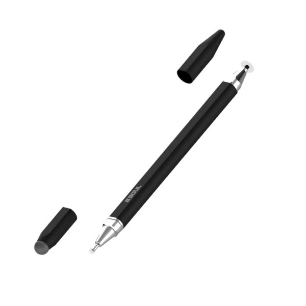 LÁPIZ ÓPTICO SOUL P03 SILIC+CAPACIT+LAPICERA NEGRO