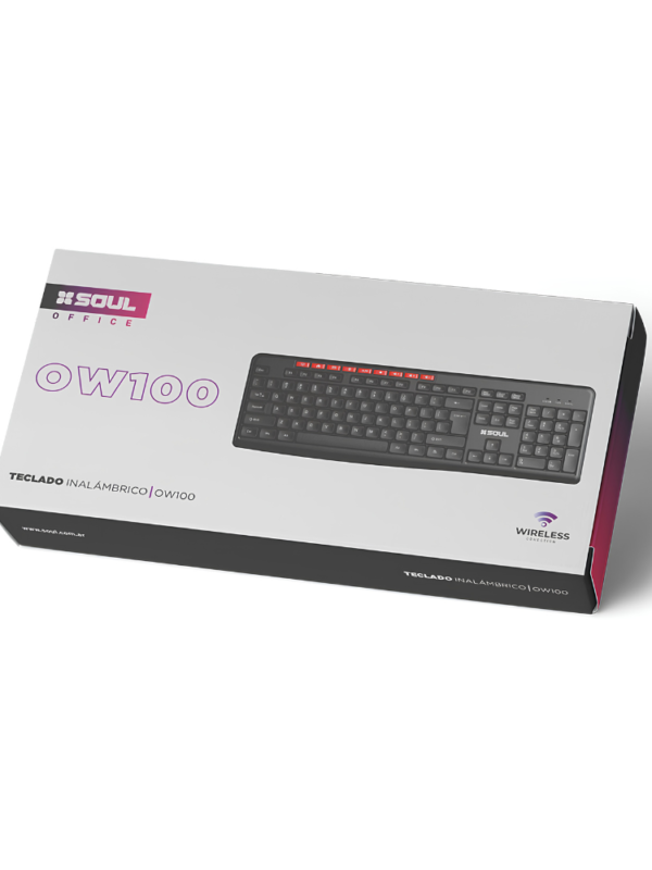 TECLADO INALAMBRICO SOUL OW100