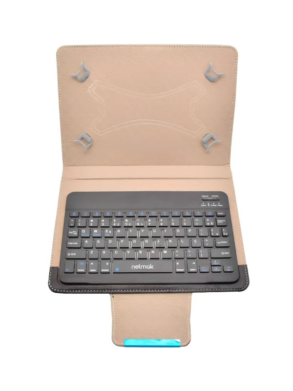 TECLADO CON FUNDA PARA TABLET DE 9" A 11"