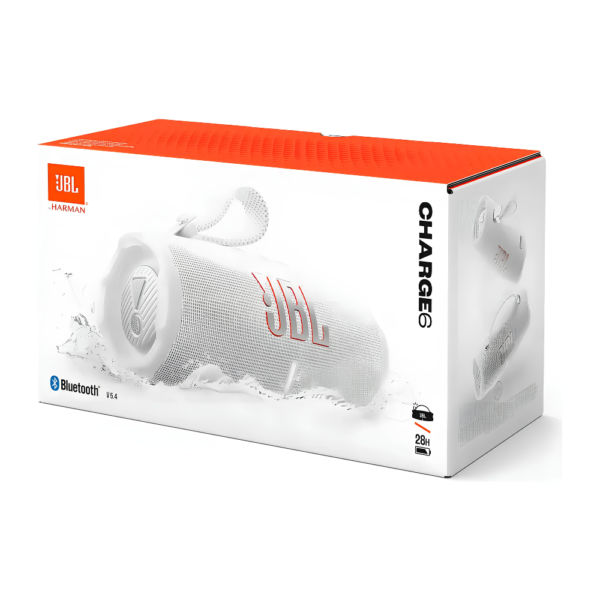 PARLANTE JBL CHARGE 6 BLANCO