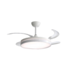 VENTILADOR DE TECHO LILIANA VTHB603R RETRACTIL BLANCO