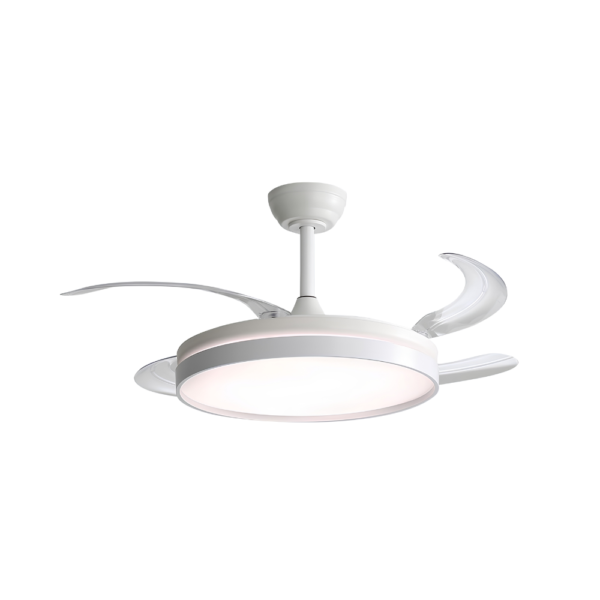 VENTILADOR DE TECHO LILIANA VTHB603R RETRACTIL BLANCO